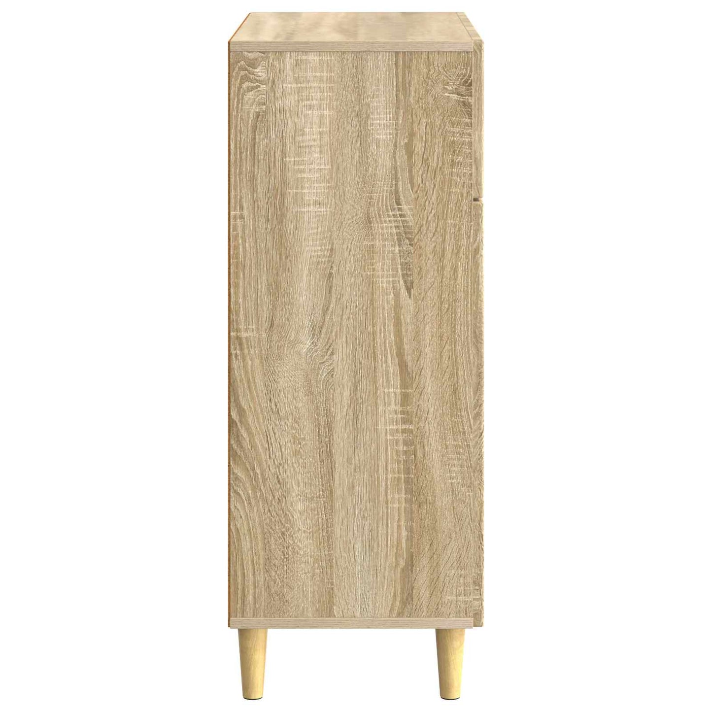 vidaXL Sideboard Sonoma Oak 66 x 34.5 x 90 cm Engineered Wood