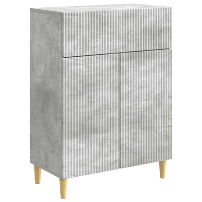 vidaXL Sideboard Concrete Grey 66 x 34.5 x 90 cm Engineered Wood