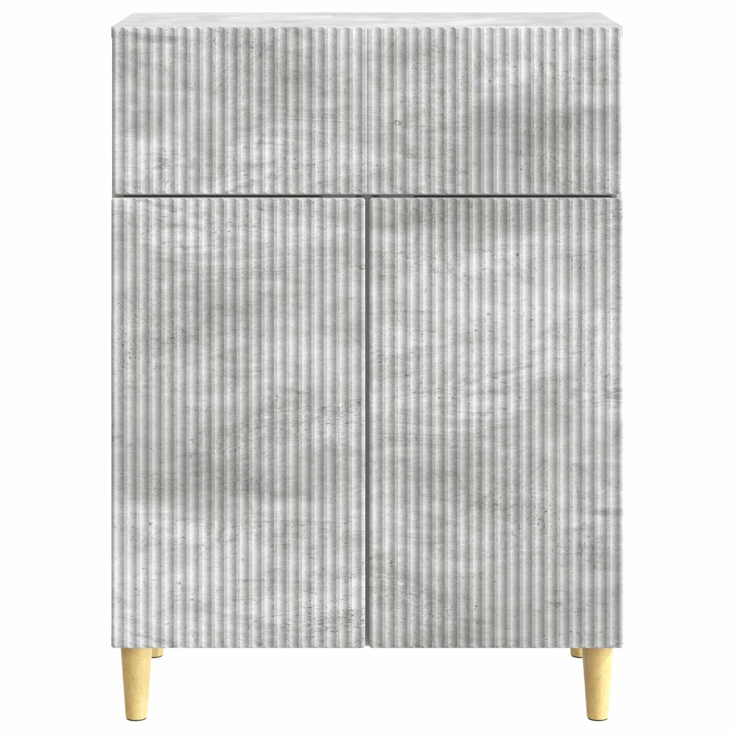 vidaXL Sideboard Concrete Grey 66 x 34.5 x 90 cm Engineered Wood