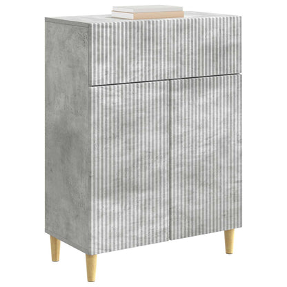 vidaXL Sideboard Concrete Grey 66 x 34.5 x 90 cm Engineered Wood