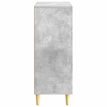 vidaXL Sideboard Concrete Grey 66 x 34.5 x 90 cm Engineered Wood