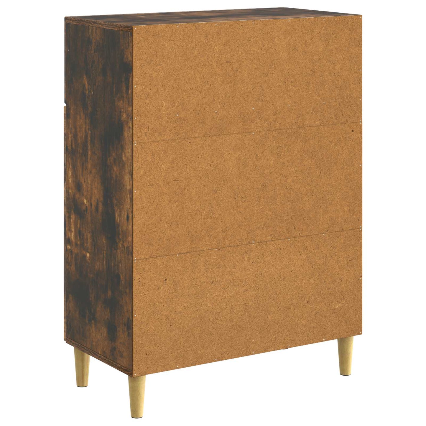 vidaXL Sideboard Smoked Oak 66 x 34.5 x 90 cm Engineered Wood