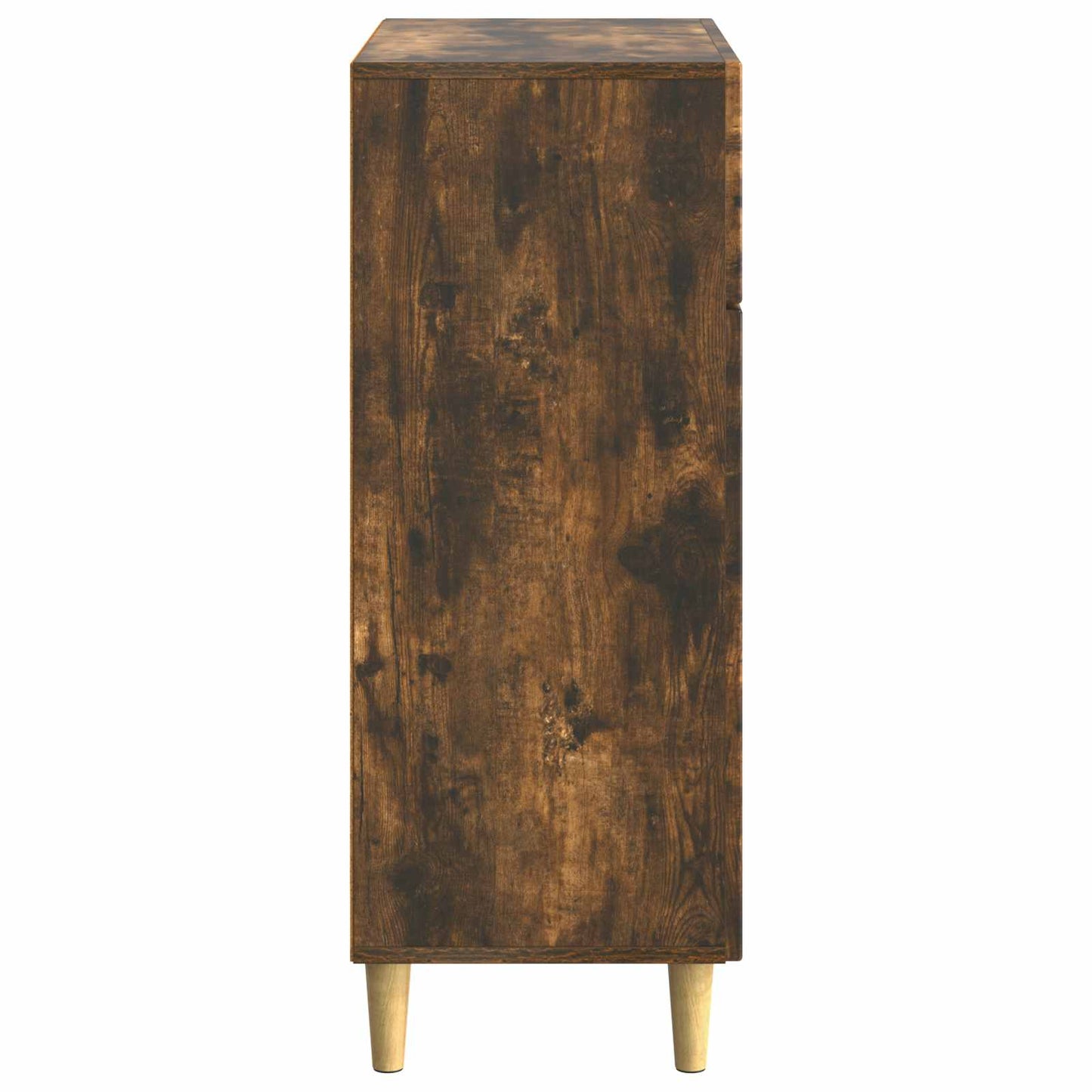 vidaXL Sideboard Smoked Oak 66 x 34.5 x 90 cm Engineered Wood