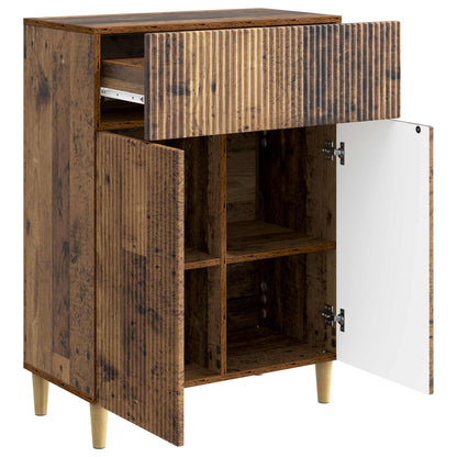vidaXL Sideboard Old Wood 66 x 34.5 x 90 cm Engineered Wood