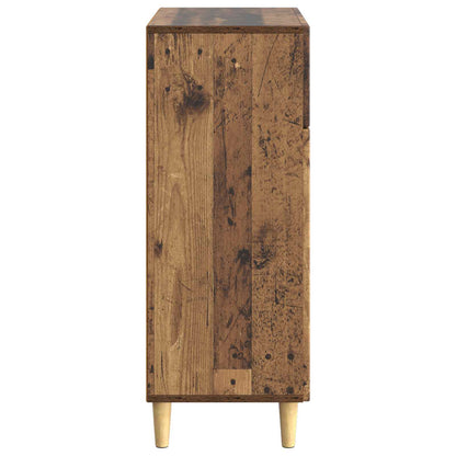vidaXL Sideboard Old Wood 66 x 34.5 x 90 cm Engineered Wood