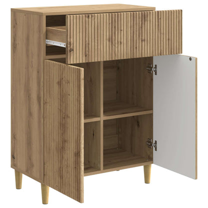 vidaXL Sideboard Artisan Oak 66 x 34.5 x 90 cm Engineered Wood