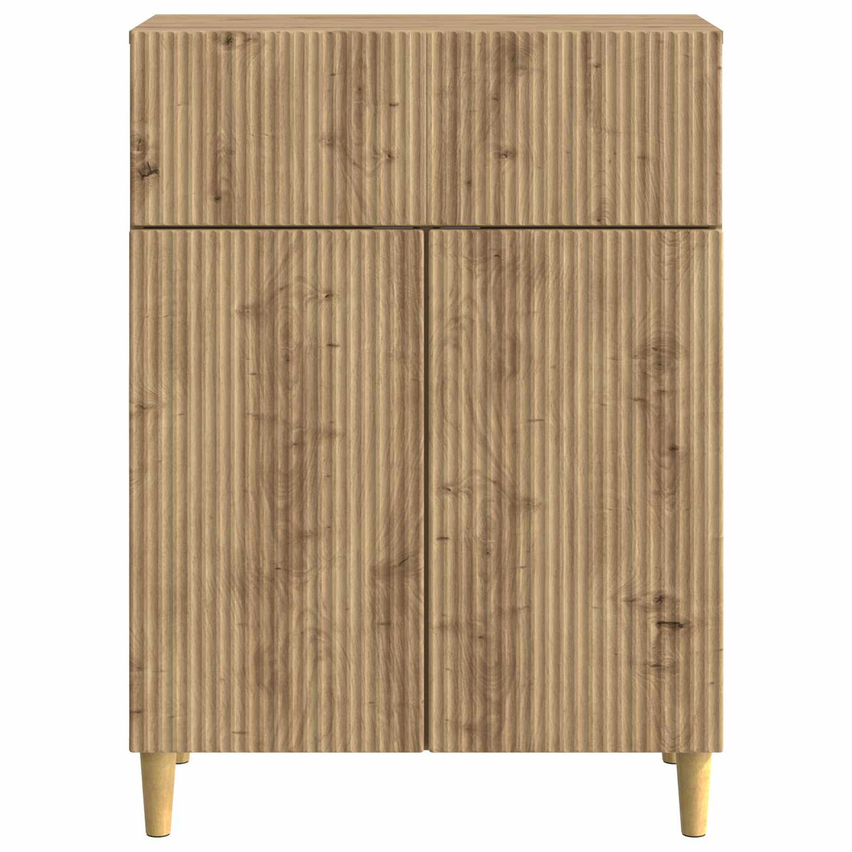 vidaXL Sideboard Artisan Oak 66 x 34.5 x 90 cm Engineered Wood