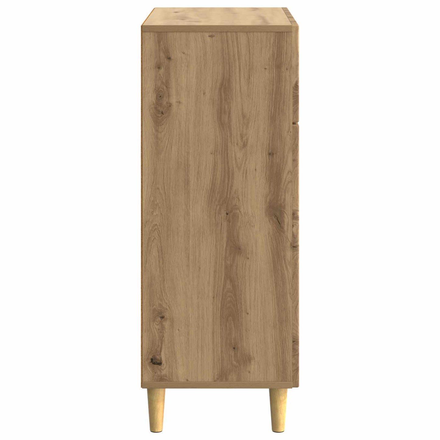 vidaXL Sideboard Artisan Oak 66 x 34.5 x 90 cm Engineered Wood