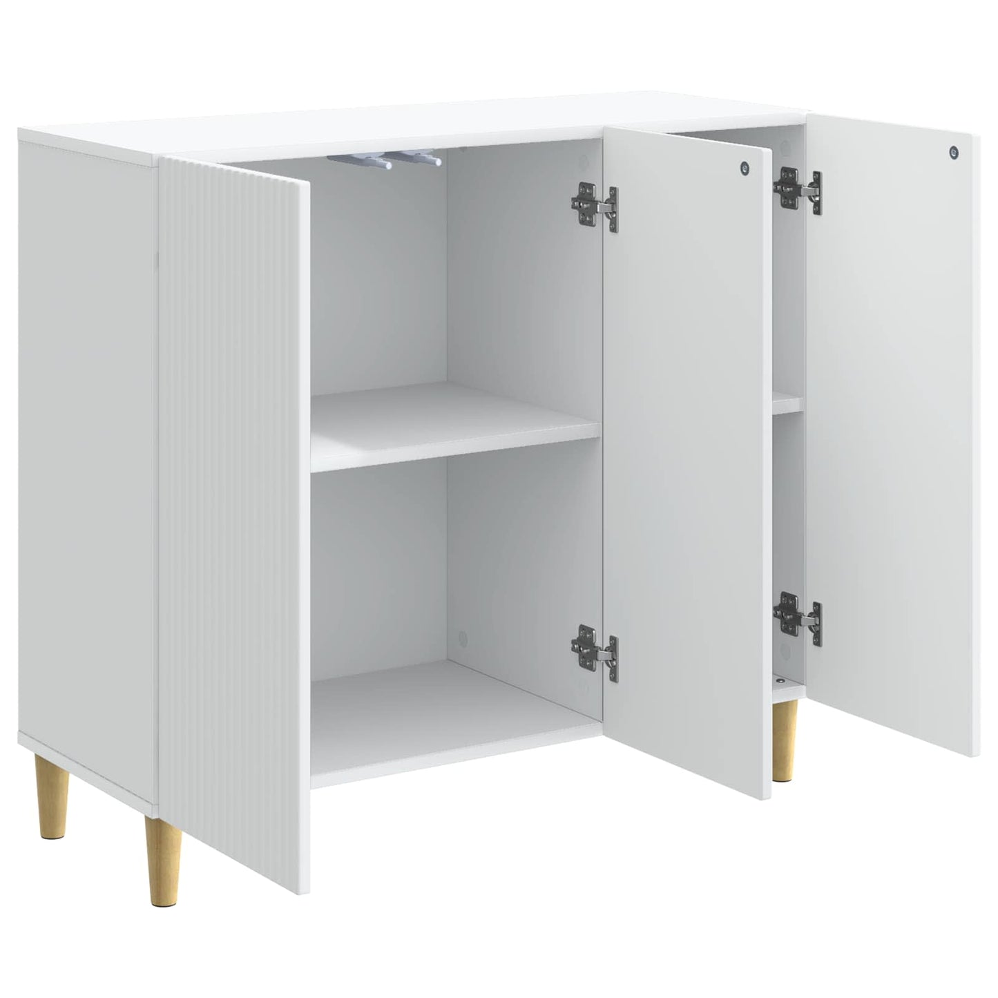 vidaXL Sideboard White 89 x 34.5 x 80 cm Engineered Wood