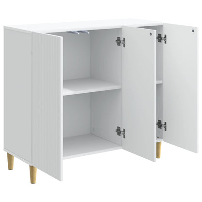 vidaXL Sideboard White 89 x 34.5 x 80 cm Engineered Wood