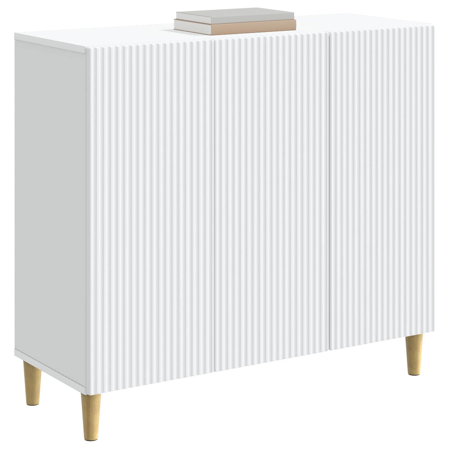 vidaXL Sideboard White 89 x 34.5 x 80 cm Engineered Wood