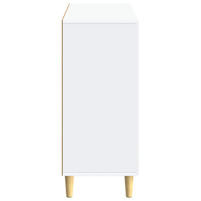 vidaXL Sideboard White 89 x 34.5 x 80 cm Engineered Wood