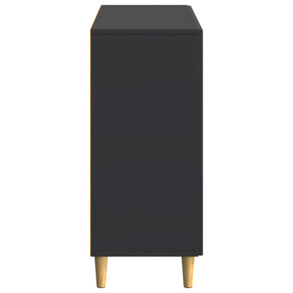 vidaXL Sideboard Black 89 x 34.5 x 80 cm Engineered Wood