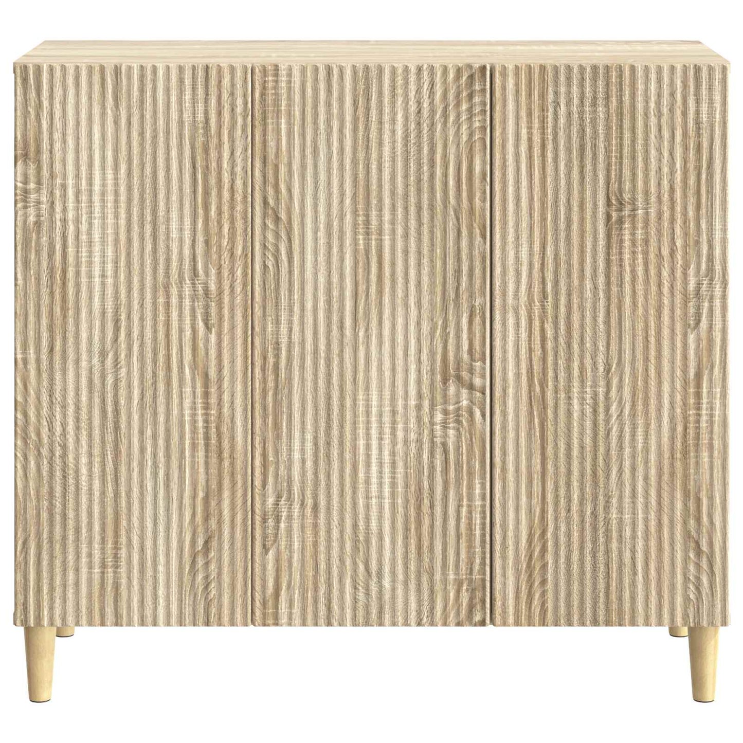 vidaXL Sideboard Sonoma Oak 89 x 34.5 x 80 cm Engineered Wood