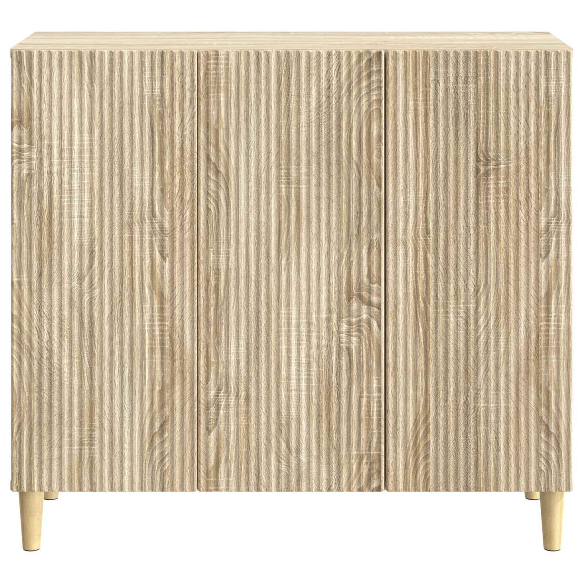 vidaXL Sideboard Sonoma Oak 89 x 34.5 x 80 cm Engineered Wood