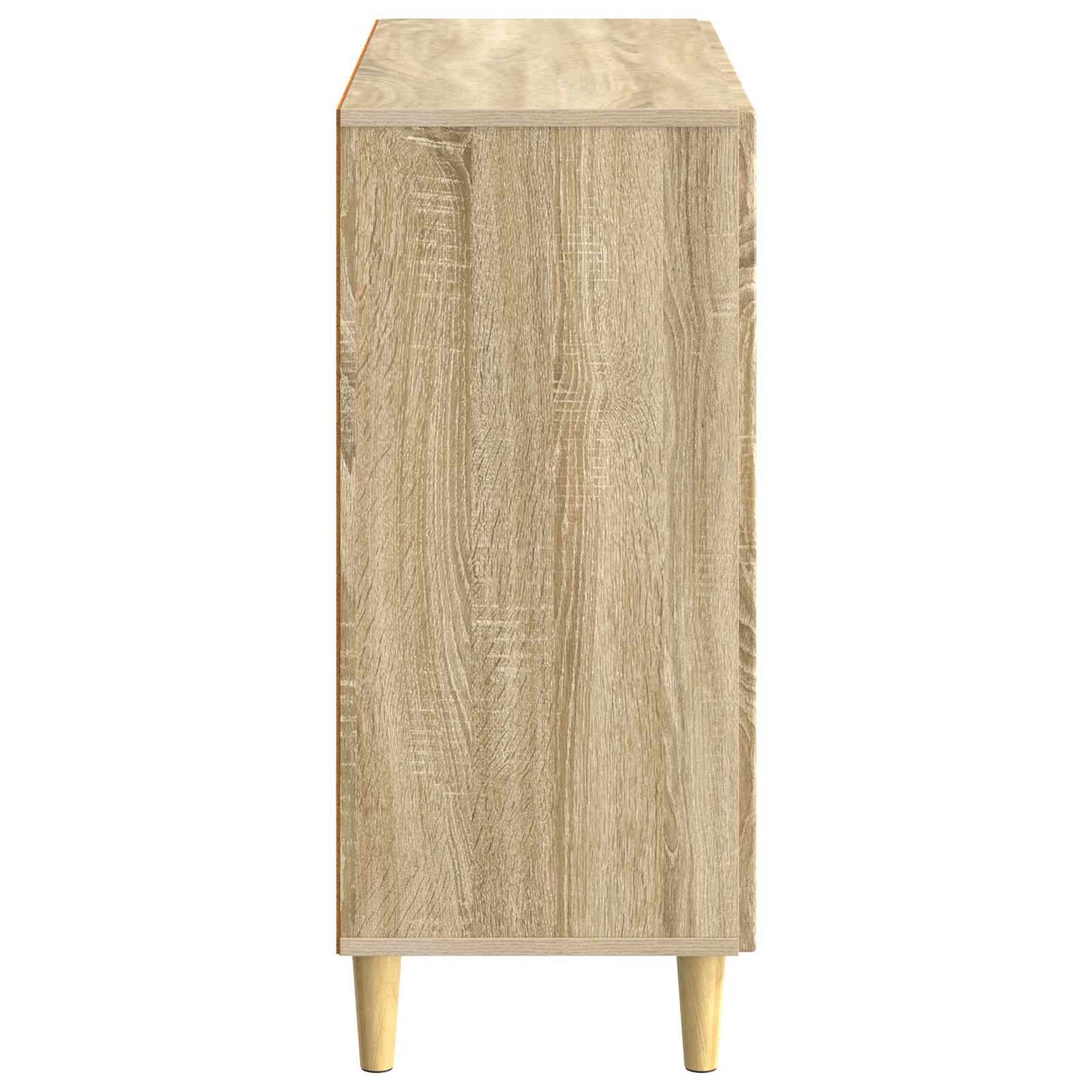 vidaXL Sideboard Sonoma Oak 89 x 34.5 x 80 cm Engineered Wood