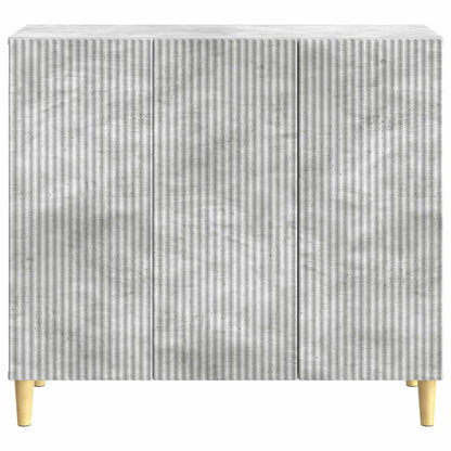 vidaXL Sideboard Concrete Grey 89 x 34.5 x 80 cm Engineered Wood