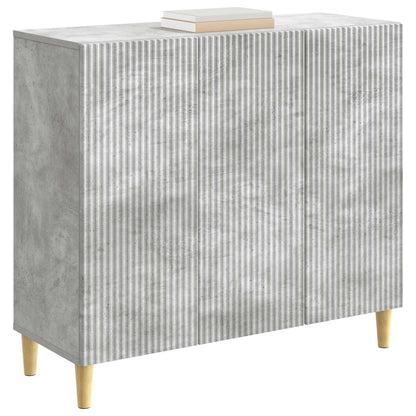 vidaXL Sideboard Concrete Grey 89 x 34.5 x 80 cm Engineered Wood