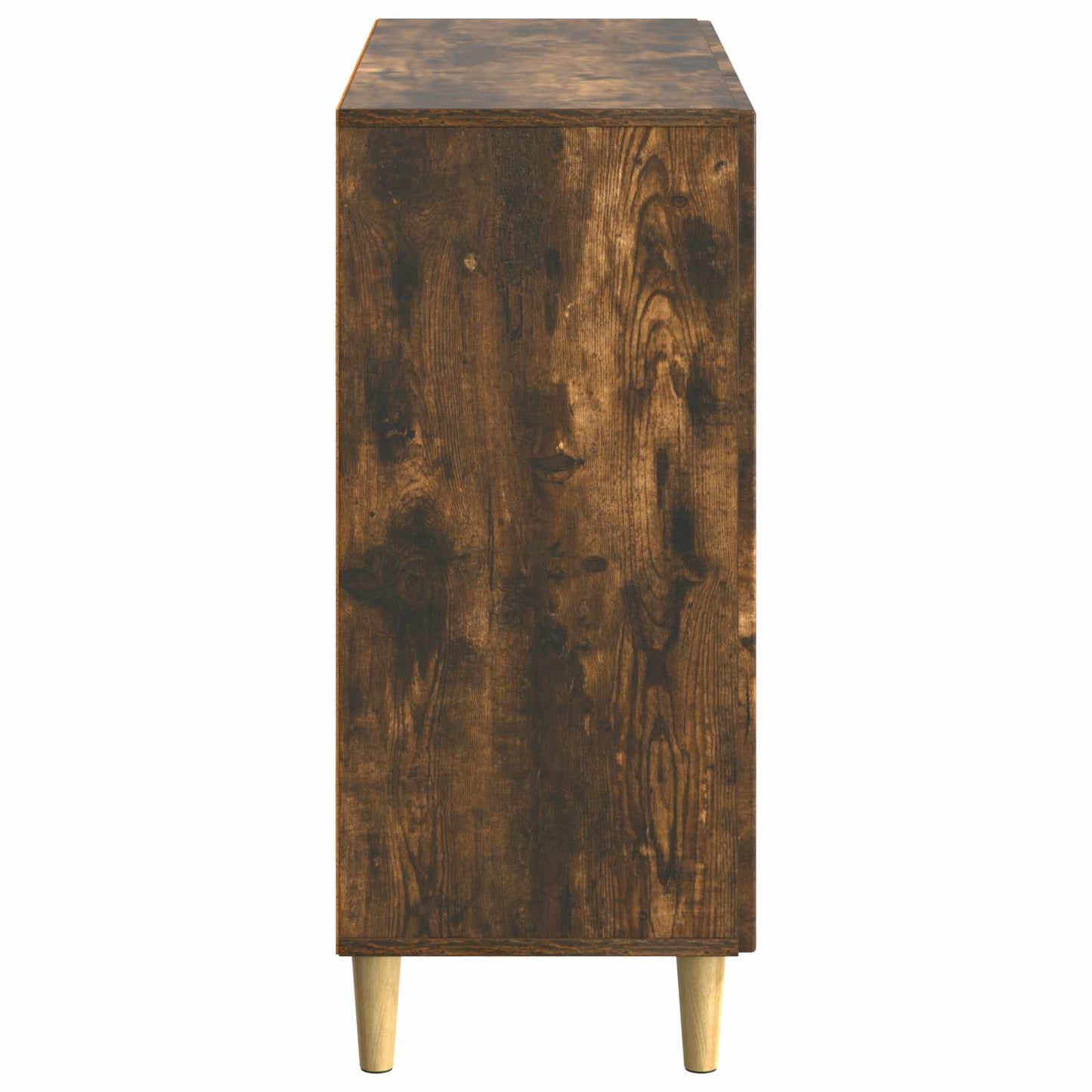 vidaXL Sideboard Smoked Oak 89 x 34.5 x 80 cm Engineered Wood