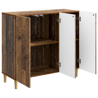 vidaXL Sideboard Old Wood 89 x 34.5 x 80 cm Engineered Wood