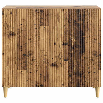 vidaXL Sideboard Old Wood 89 x 34.5 x 80 cm Engineered Wood