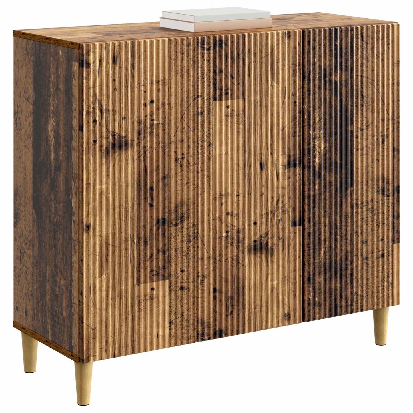 vidaXL Sideboard Old Wood 89 x 34.5 x 80 cm Engineered Wood