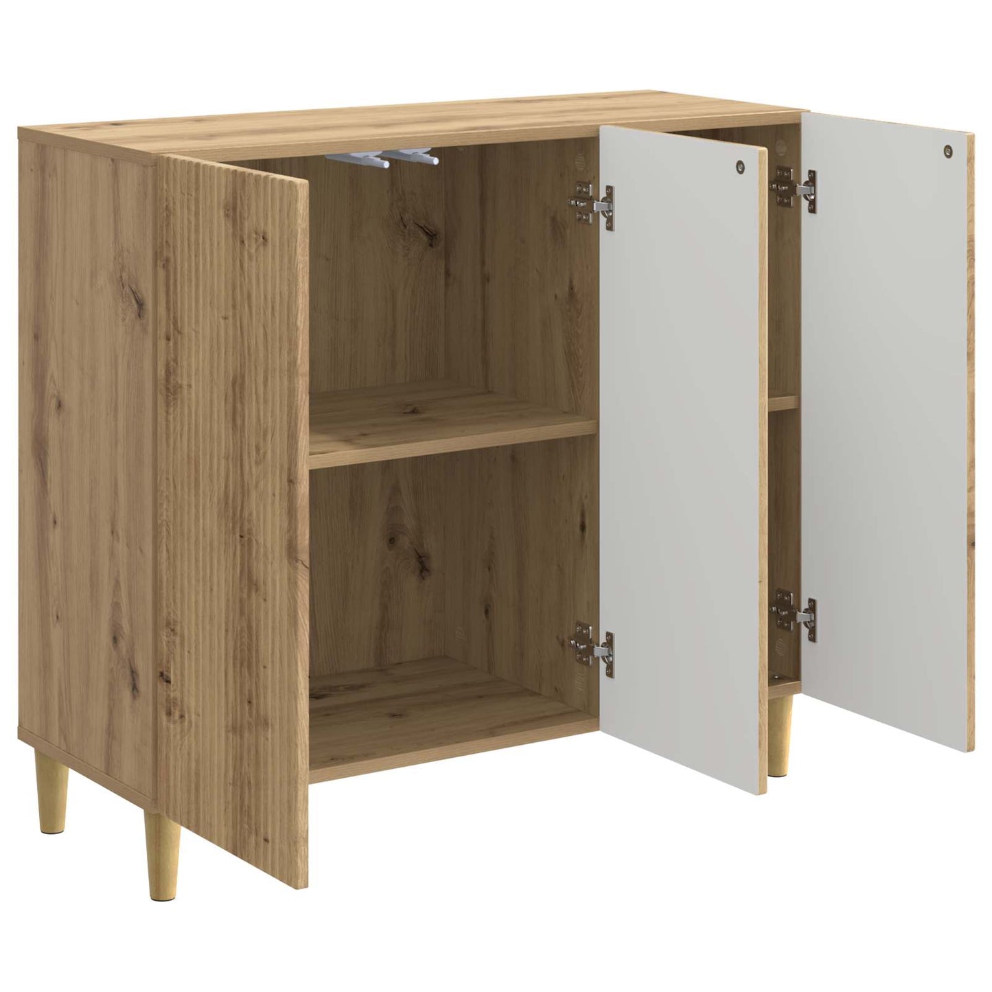 vidaXL Sideboard Artisan Oak 89 x 34.5 x 80 cm Engineered Wood