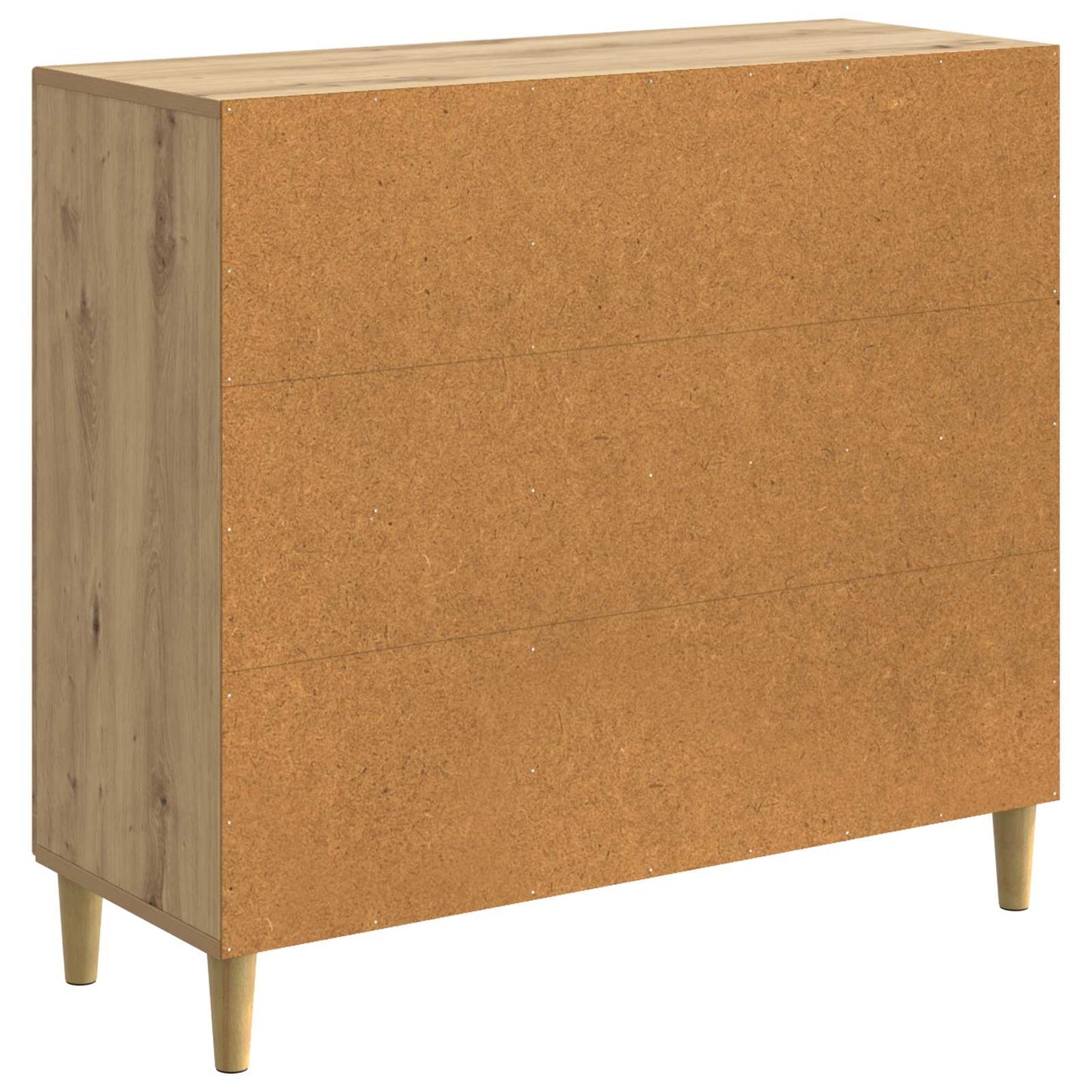 vidaXL Sideboard Artisan Oak 89 x 34.5 x 80 cm Engineered Wood