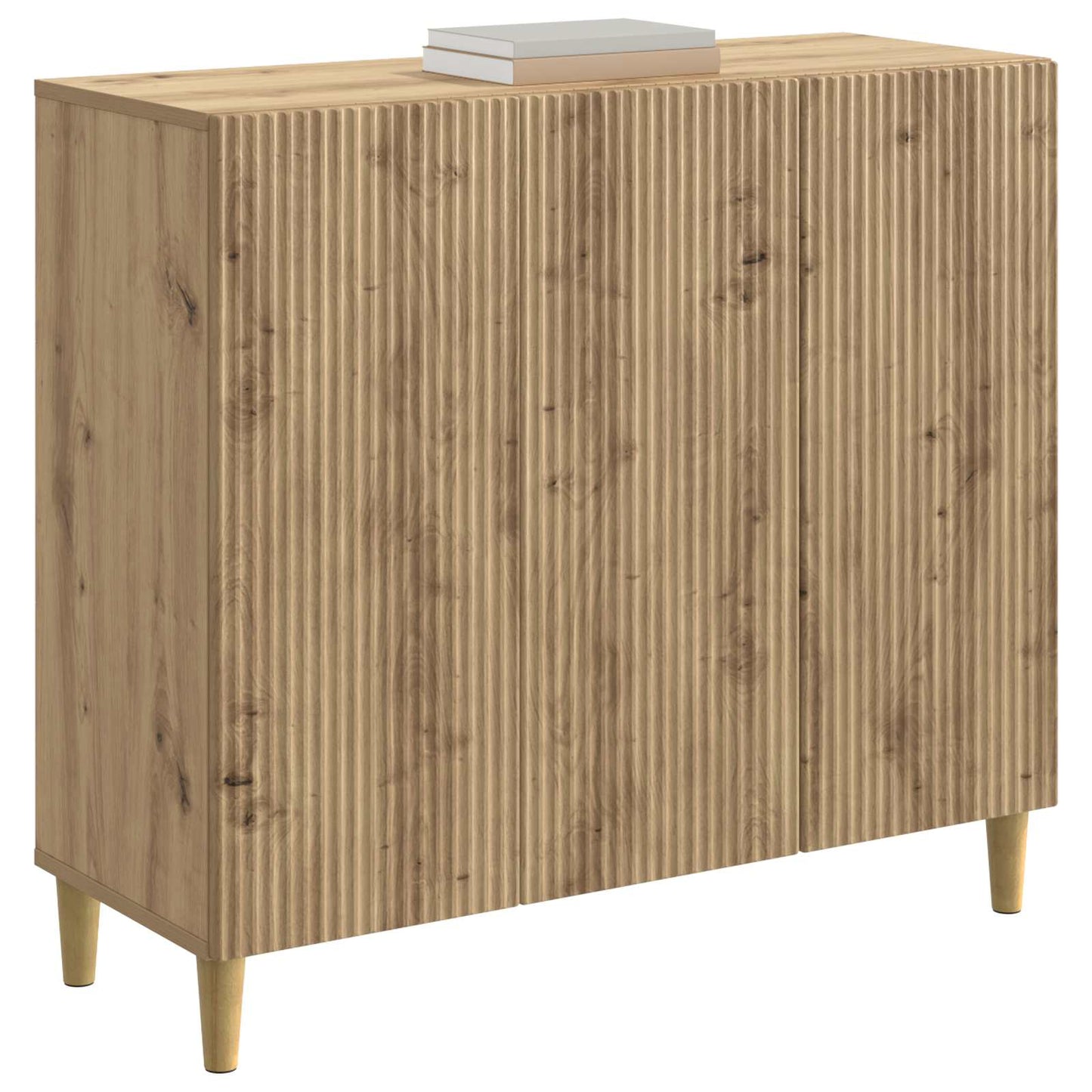 vidaXL Sideboard Artisan Oak 89 x 34.5 x 80 cm Engineered Wood