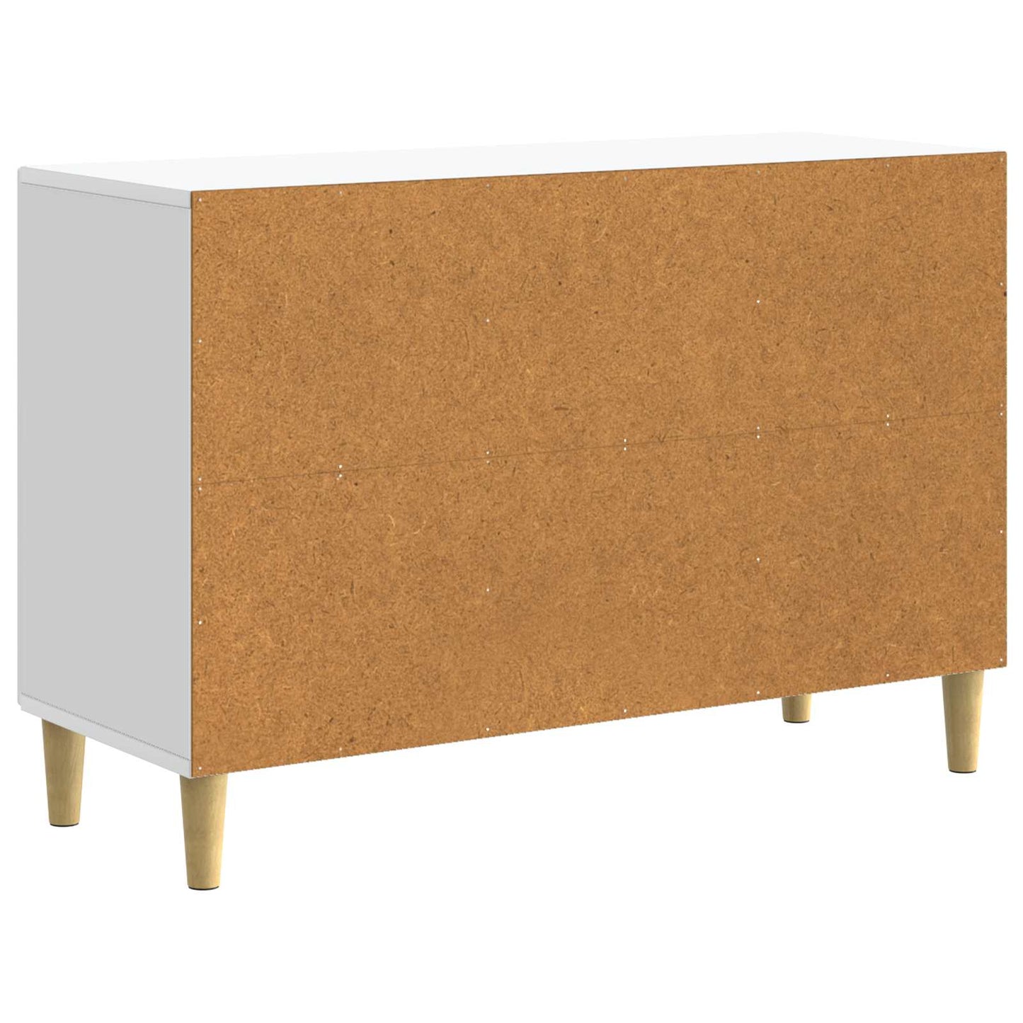 vidaXL Sideboard with Drawer White 89 x 34.5 x 60 cm Engineered Wood