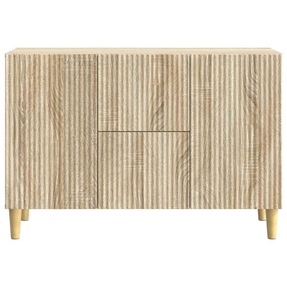 vidaXL Sideboard Sonoma Oak 89 x 34.5 x 60 cm Engineered Wood