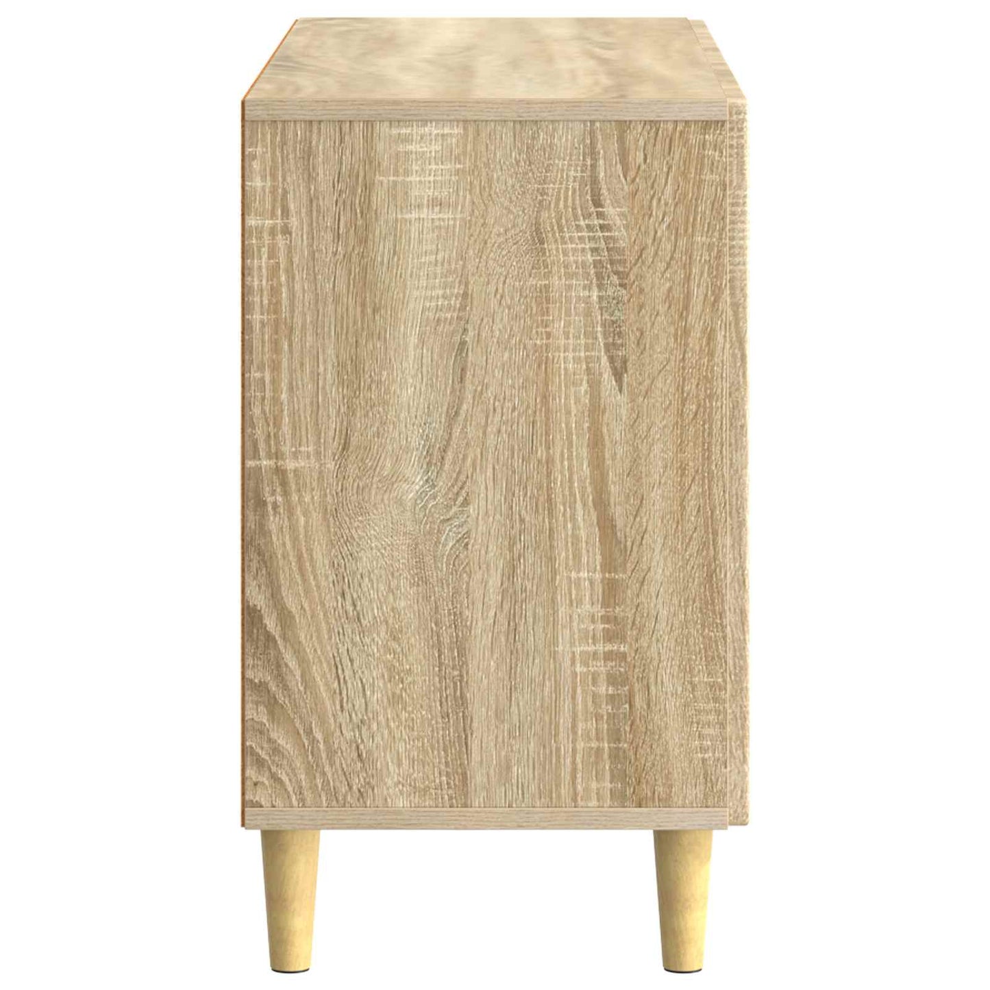 vidaXL Sideboard Sonoma Oak 89 x 34.5 x 60 cm Engineered Wood