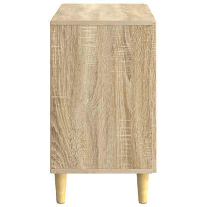 vidaXL Sideboard Sonoma Oak 89 x 34.5 x 60 cm Engineered Wood