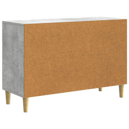 vidaXL Sideboard Concrete Grey 89 x 34.5 x 60 cm Engineered Wood