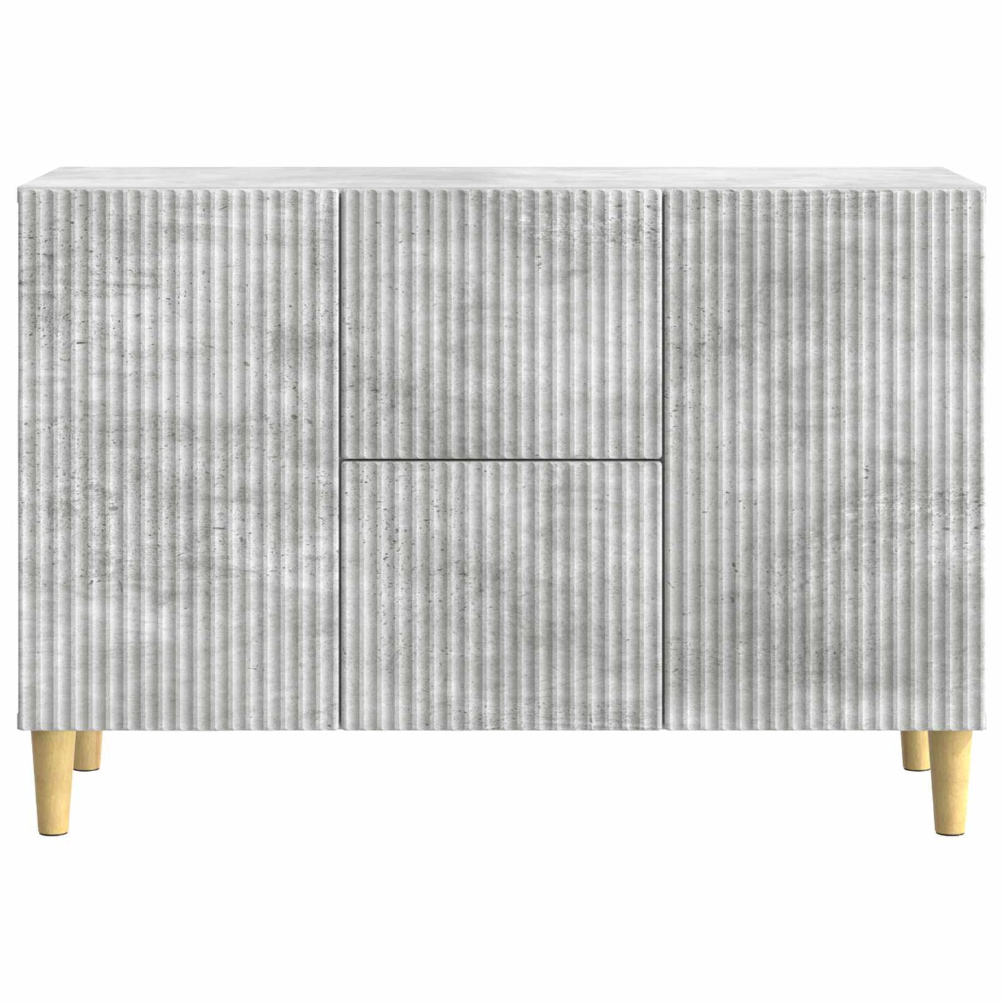 vidaXL Sideboard Concrete Grey 89 x 34.5 x 60 cm Engineered Wood