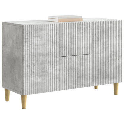 vidaXL Sideboard Concrete Grey 89 x 34.5 x 60 cm Engineered Wood