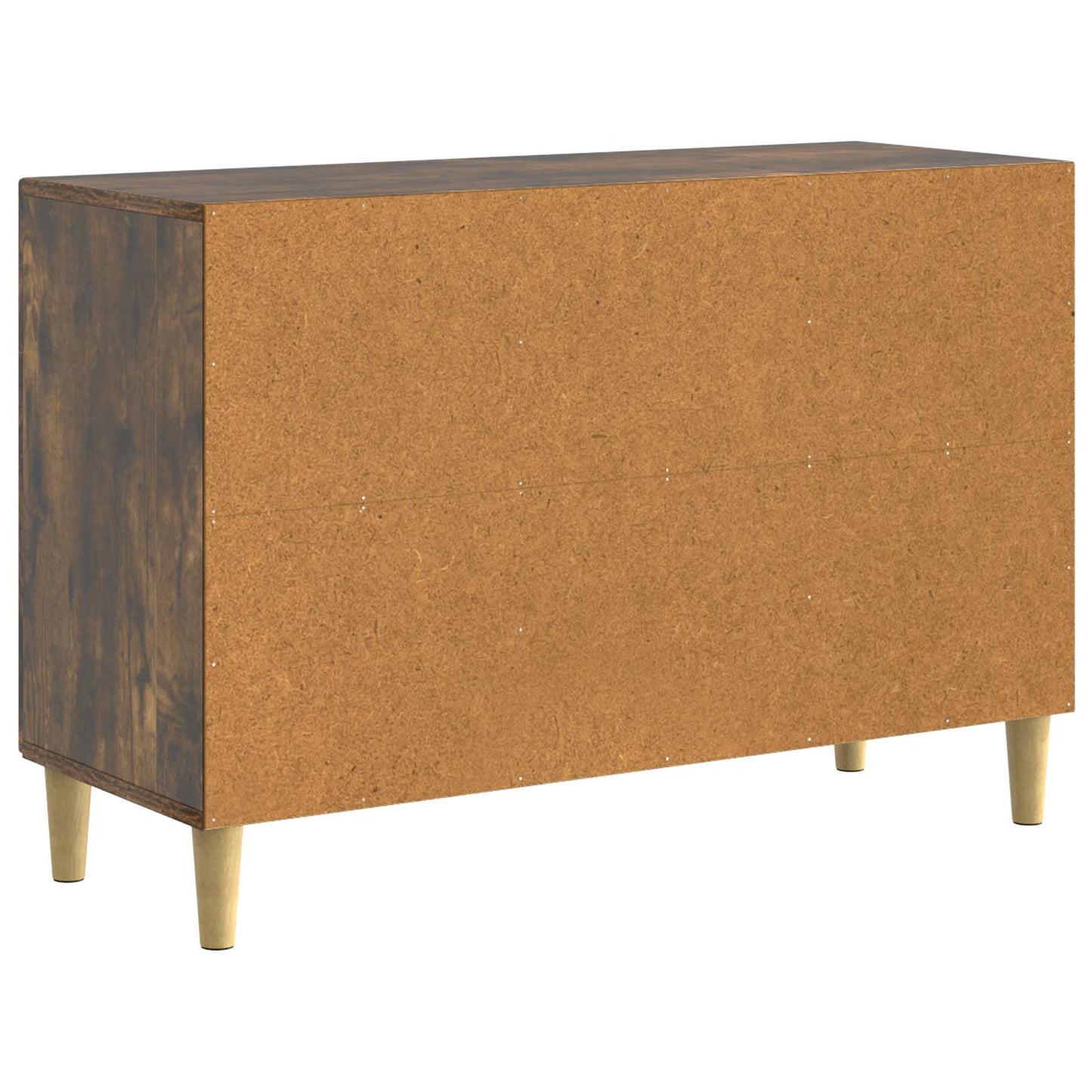 vidaXL Sideboard Smoked Oak 89 x 34.5 x 60 cm Engineered Wood