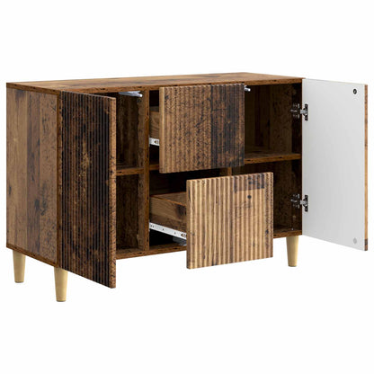 vidaXL Sideboard Old Wood 89 x 34.5 x 60 cm Engineered Wood