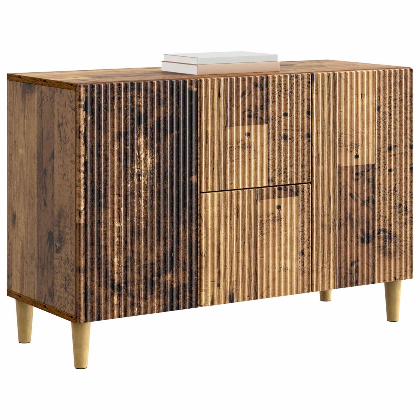 vidaXL Sideboard Old Wood 89 x 34.5 x 60 cm Engineered Wood
