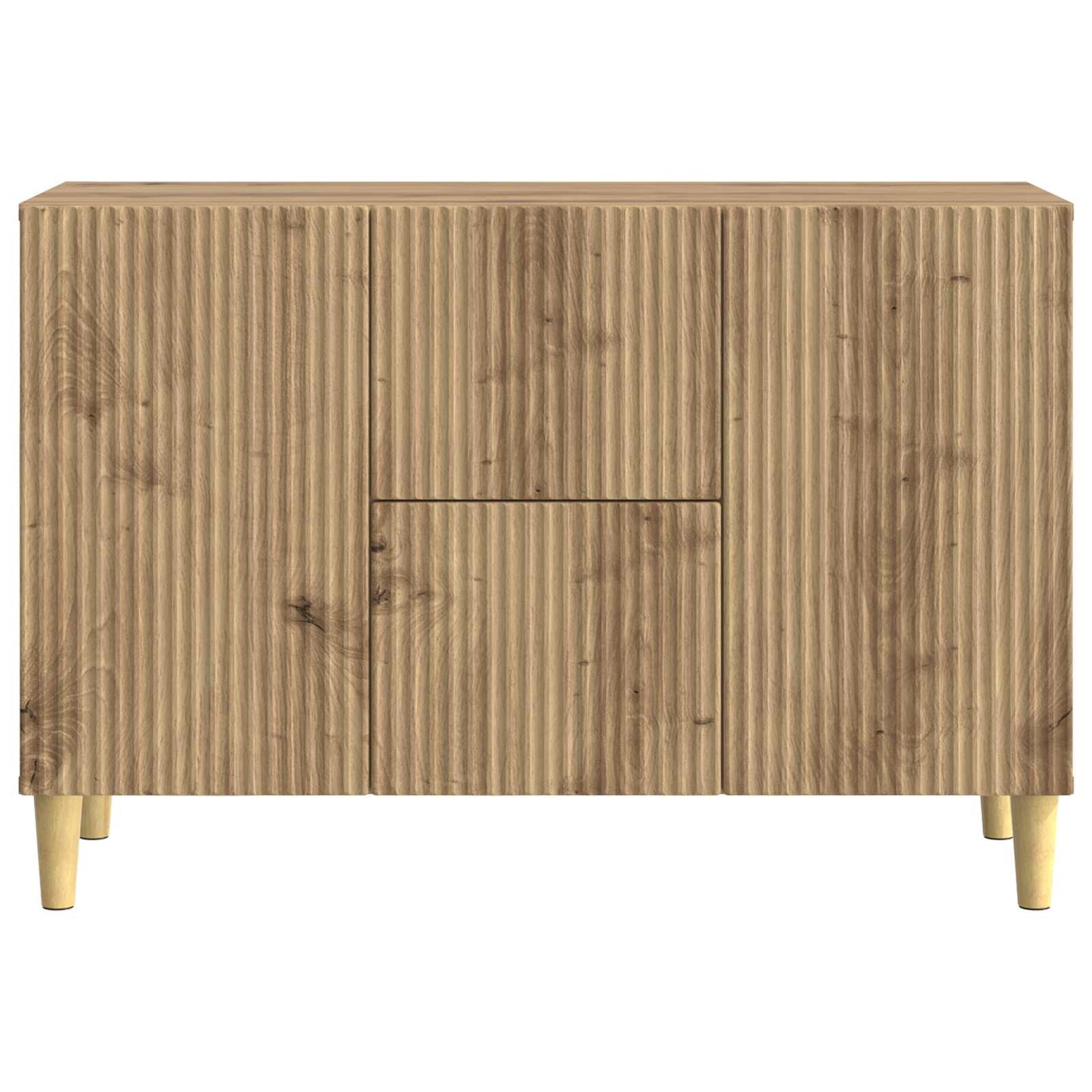 vidaXL Sideboard Artisan Oak 89 x 34.5 x 60 cm Engineered Wood
