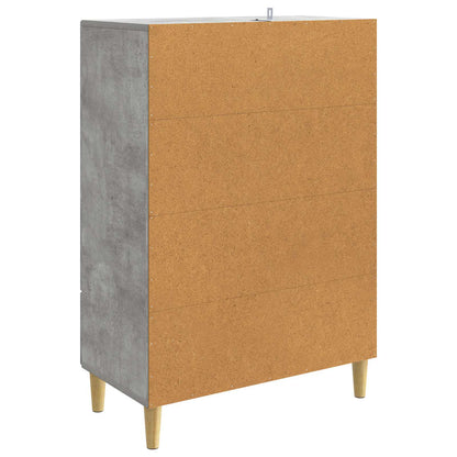 vidaXL Sideboard Concrete Grey 66 x 34.5 x 95 cm Engineered Wood