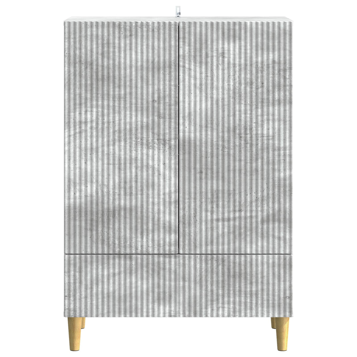 vidaXL Sideboard Concrete Grey 66 x 34.5 x 95 cm Engineered Wood
