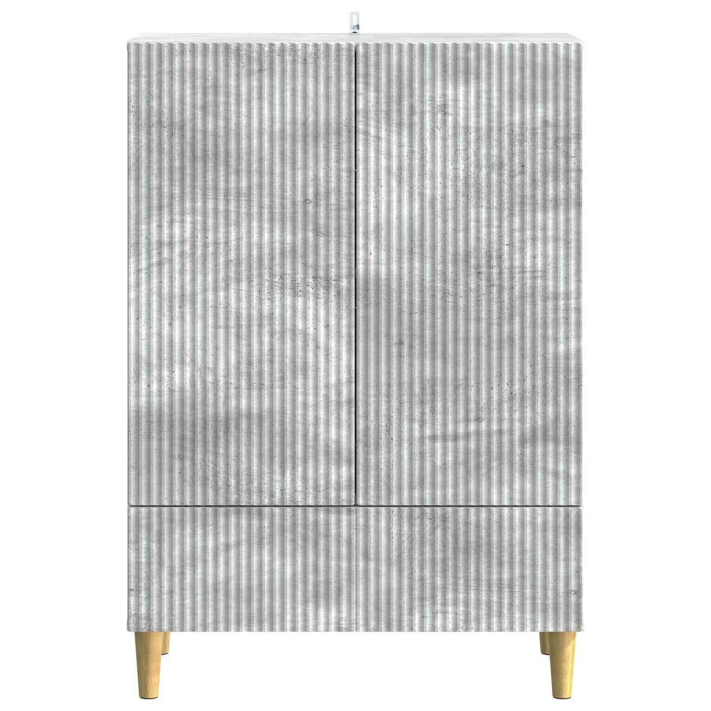 vidaXL Sideboard Concrete Grey 66 x 34.5 x 95 cm Engineered Wood