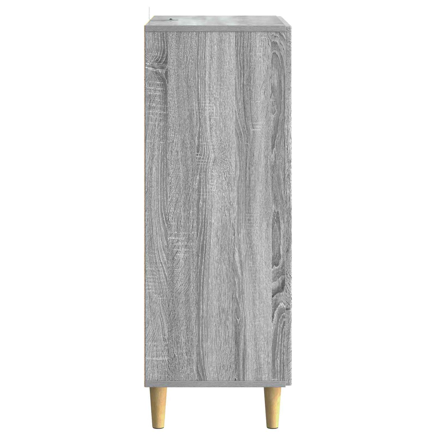 vidaXL Sideboard Grey Sonoma 66 x 34.5 x 95 cm Engineered Wood
