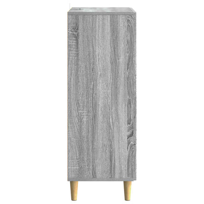 vidaXL Sideboard Grey Sonoma 66 x 34.5 x 95 cm Engineered Wood