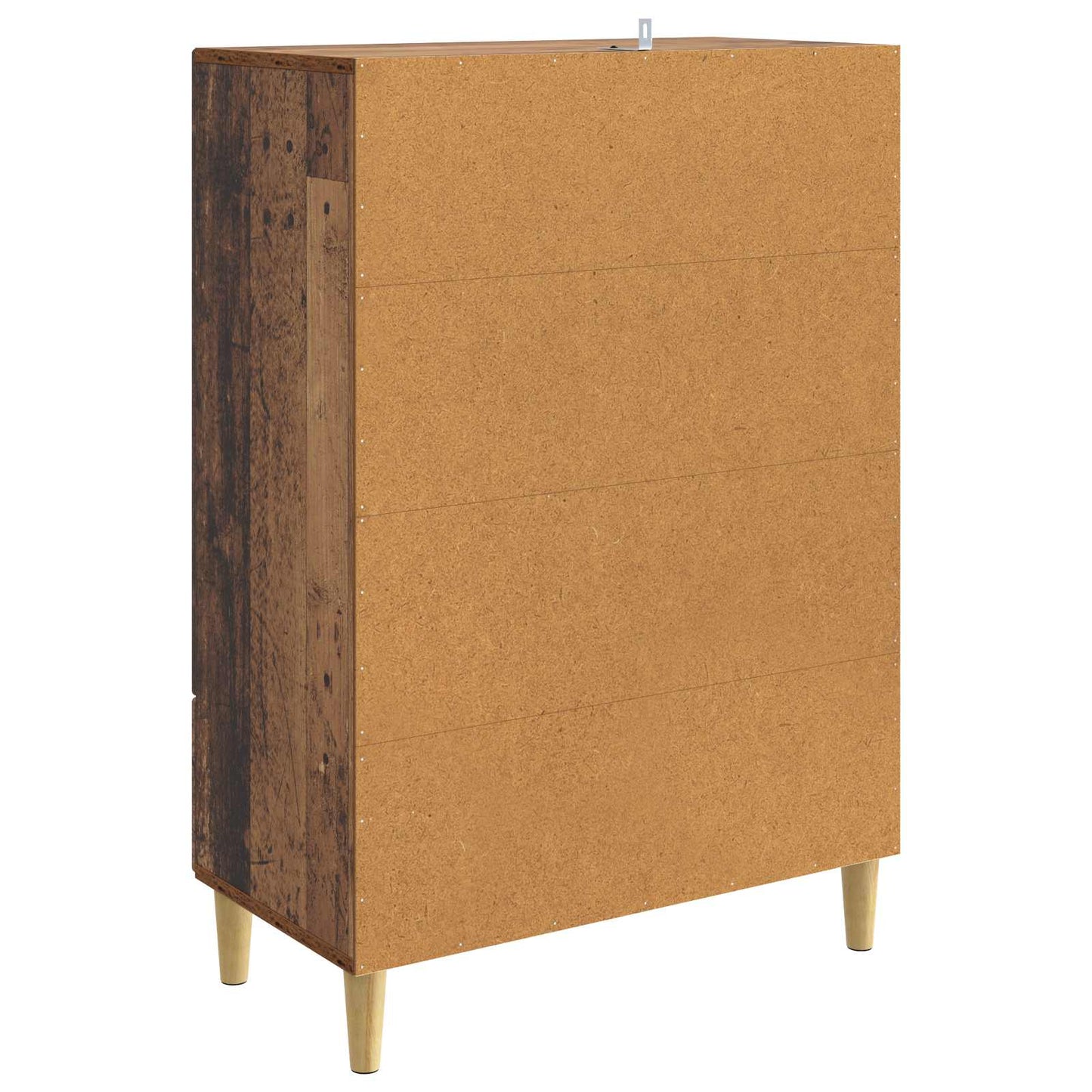 vidaXL Sideboard Old Wood 66 x 34.5 x 95 cm Engineered Wood