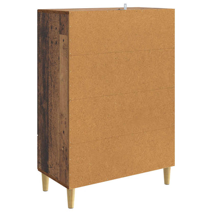 vidaXL Sideboard Old Wood 66 x 34.5 x 95 cm Engineered Wood