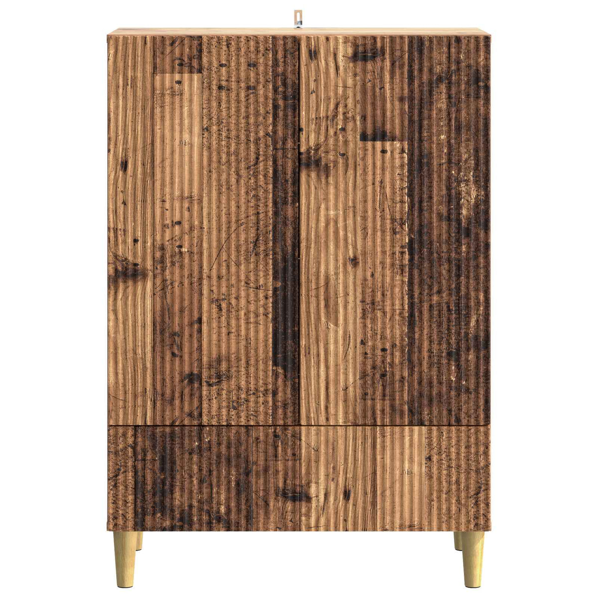 vidaXL Sideboard Old Wood 66 x 34.5 x 95 cm Engineered Wood