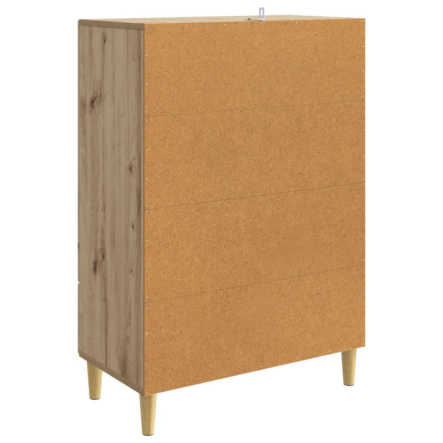 vidaXL Sideboard Artisan Oak 66 x 34.5 x 95 cm Engineered Wood