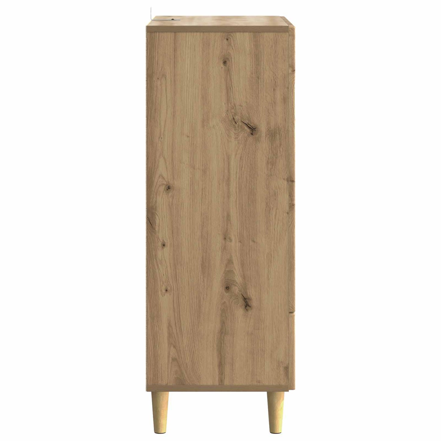 vidaXL Sideboard Artisan Oak 66 x 34.5 x 95 cm Engineered Wood